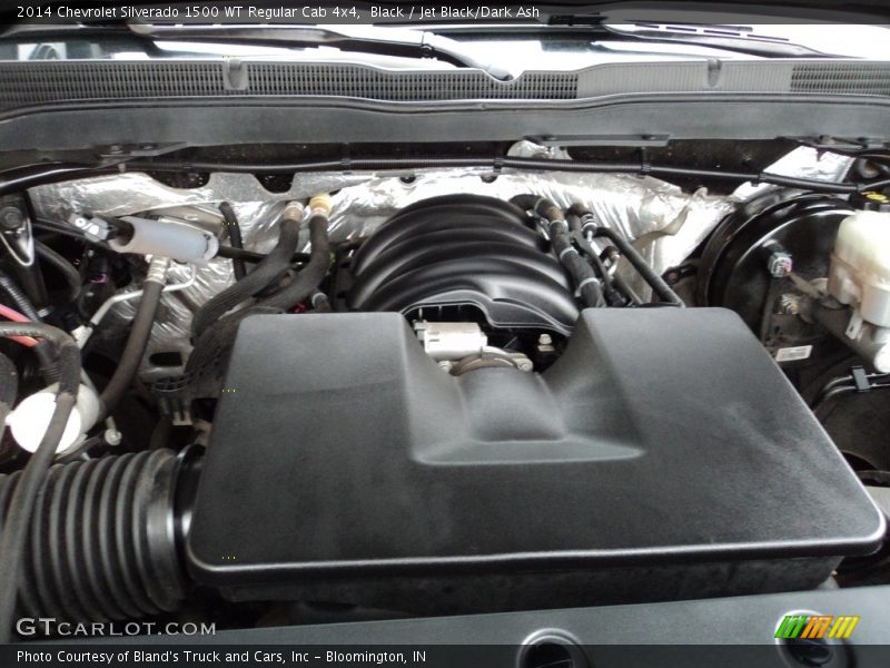 Black / Jet Black/Dark Ash 2014 Chevrolet Silverado 1500 WT Regular Cab 4x4