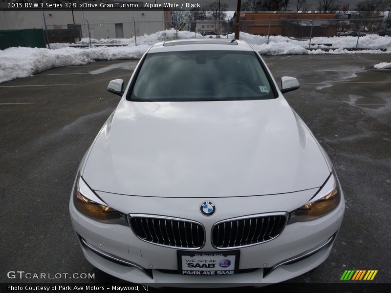 Alpine White / Black 2015 BMW 3 Series 328i xDrive Gran Turismo