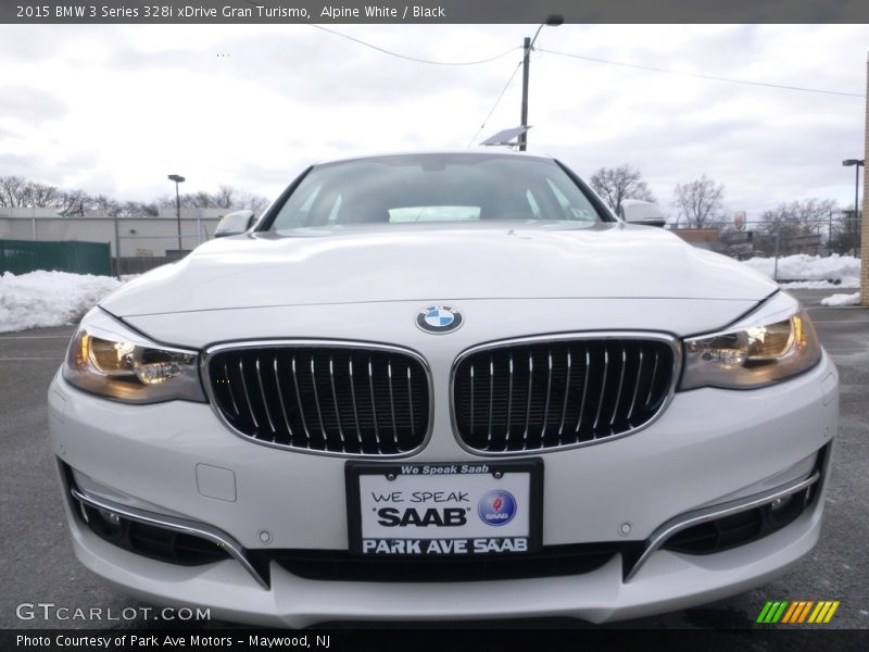 Alpine White / Black 2015 BMW 3 Series 328i xDrive Gran Turismo