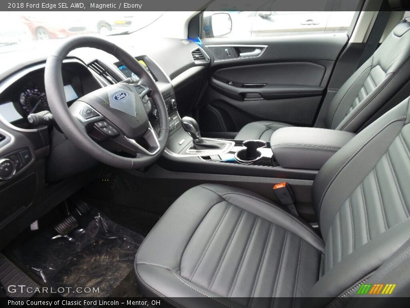 Magnetic / Ebony 2018 Ford Edge SEL AWD