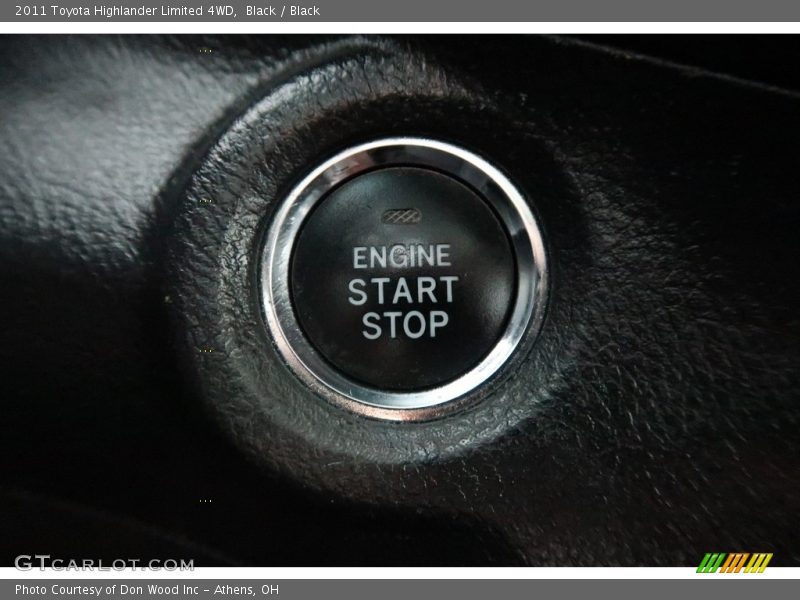 Black / Black 2011 Toyota Highlander Limited 4WD
