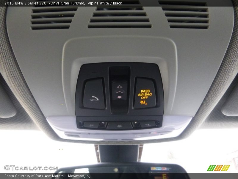 Alpine White / Black 2015 BMW 3 Series 328i xDrive Gran Turismo