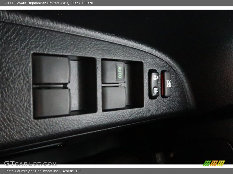 Black / Black 2011 Toyota Highlander Limited 4WD