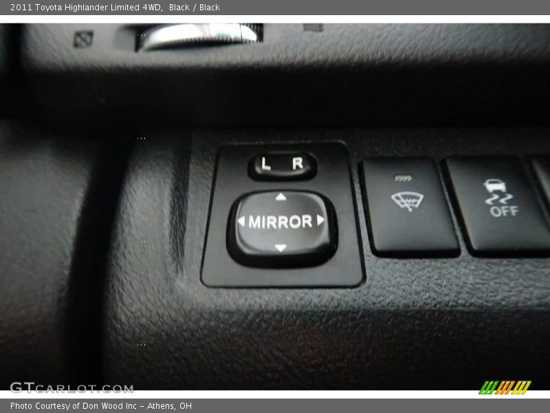 Black / Black 2011 Toyota Highlander Limited 4WD