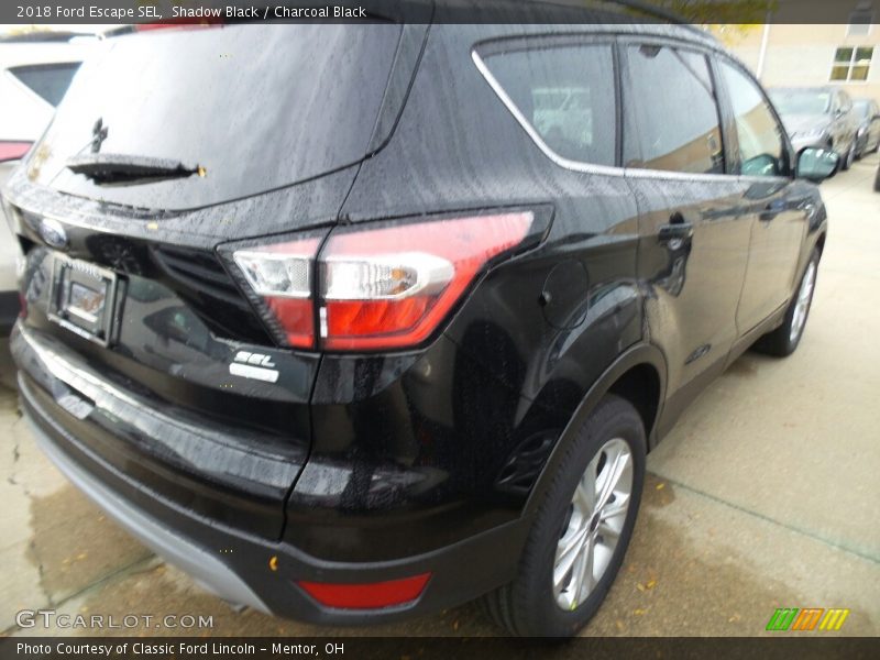 Shadow Black / Charcoal Black 2018 Ford Escape SEL