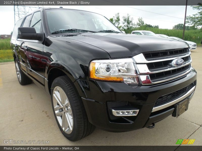 Shadow Black / Ebony 2017 Ford Expedition Limited 4x4