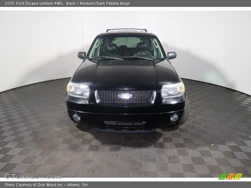 Black / Medium/Dark Pebble Beige 2005 Ford Escape Limited 4WD