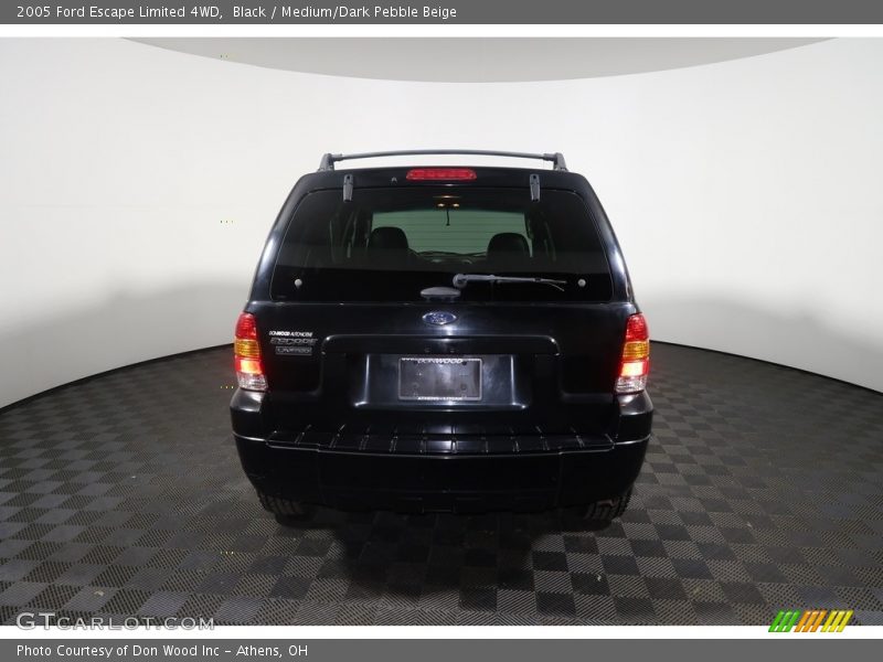 Black / Medium/Dark Pebble Beige 2005 Ford Escape Limited 4WD