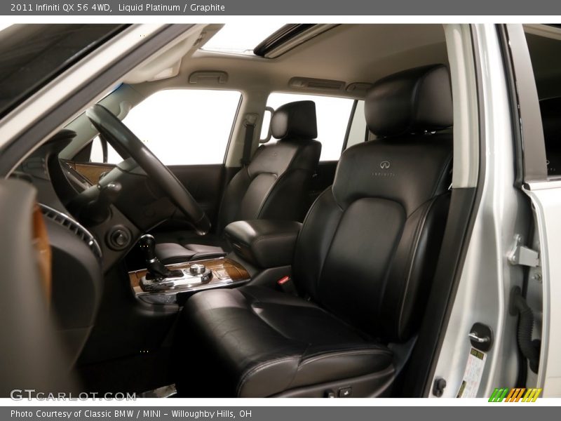 Liquid Platinum / Graphite 2011 Infiniti QX 56 4WD