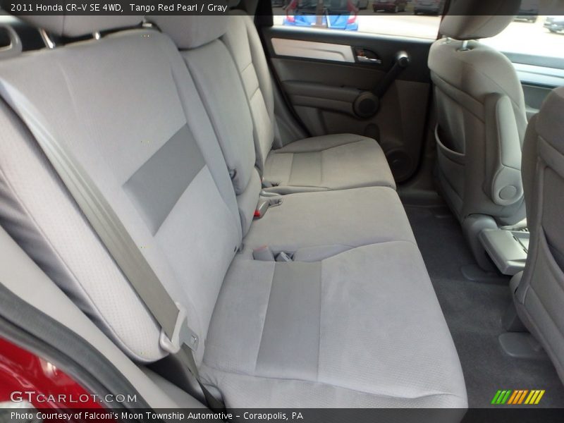 Tango Red Pearl / Gray 2011 Honda CR-V SE 4WD