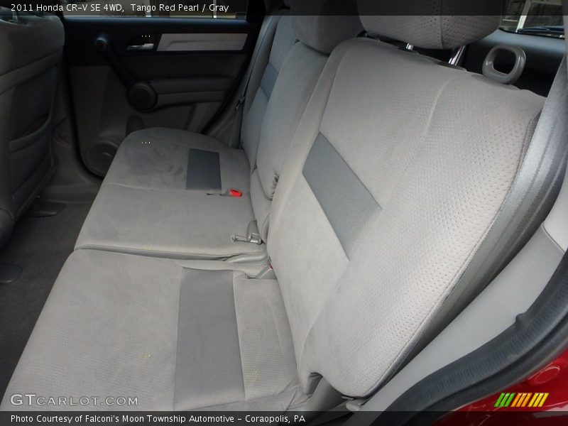 Tango Red Pearl / Gray 2011 Honda CR-V SE 4WD