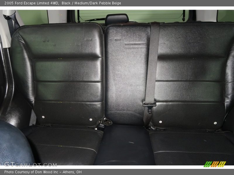 Black / Medium/Dark Pebble Beige 2005 Ford Escape Limited 4WD