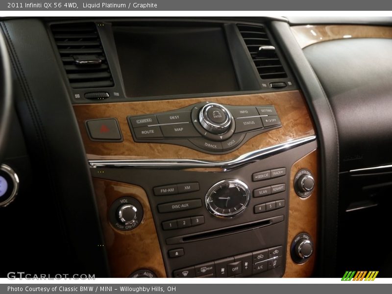 Liquid Platinum / Graphite 2011 Infiniti QX 56 4WD