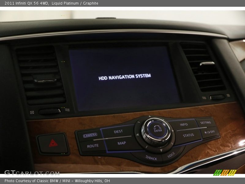 Liquid Platinum / Graphite 2011 Infiniti QX 56 4WD