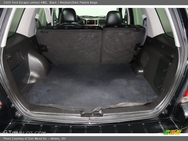 Black / Medium/Dark Pebble Beige 2005 Ford Escape Limited 4WD