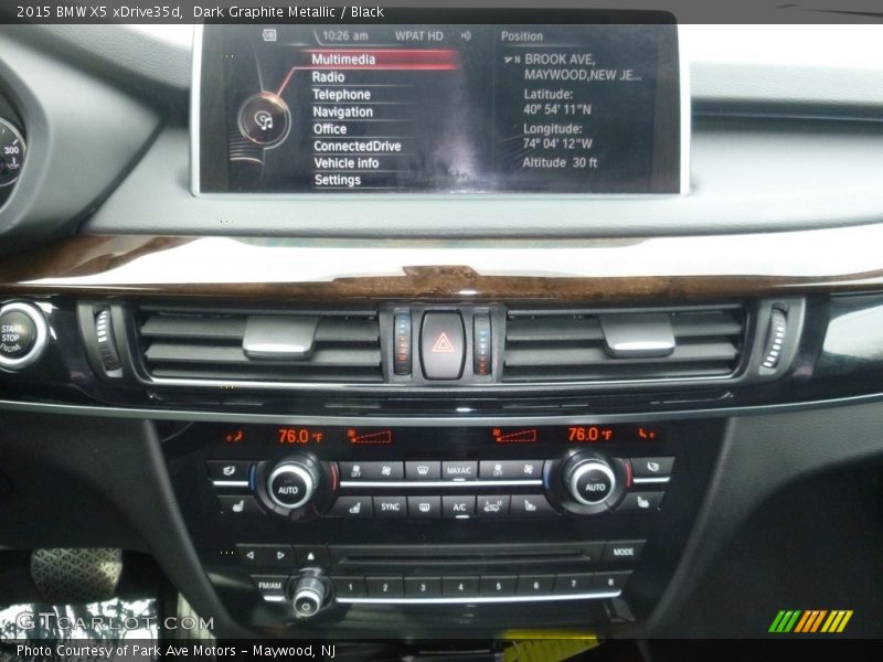 Dark Graphite Metallic / Black 2015 BMW X5 xDrive35d