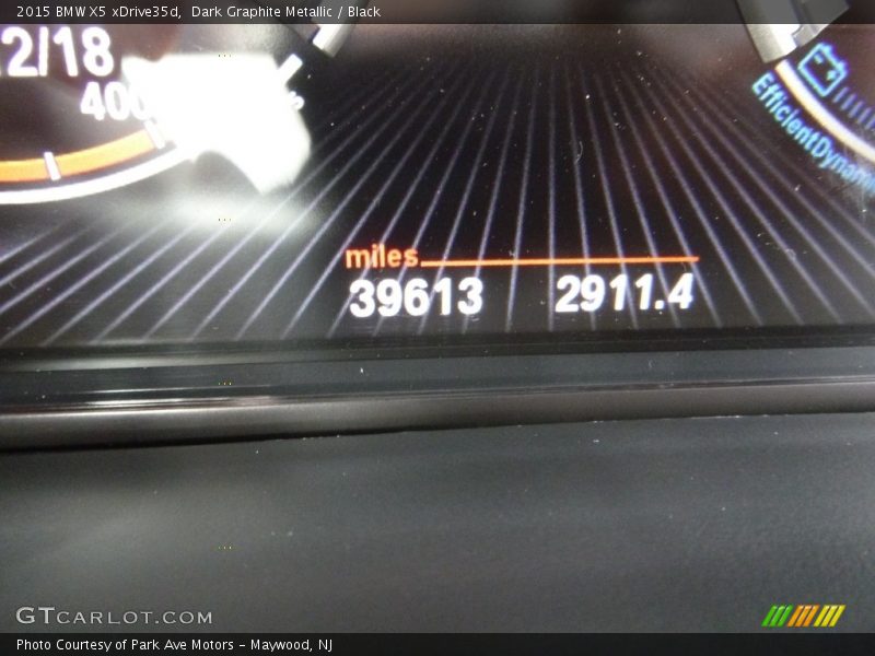 Dark Graphite Metallic / Black 2015 BMW X5 xDrive35d