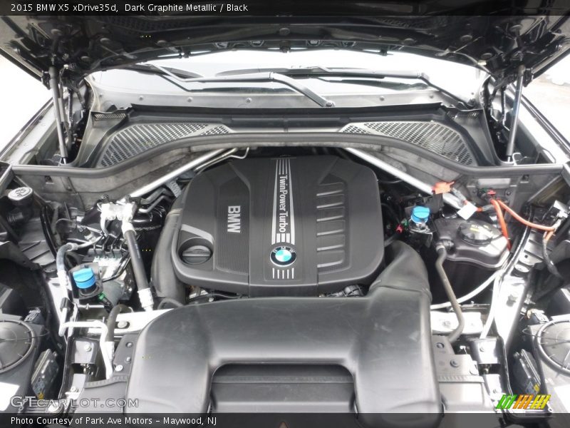 Dark Graphite Metallic / Black 2015 BMW X5 xDrive35d