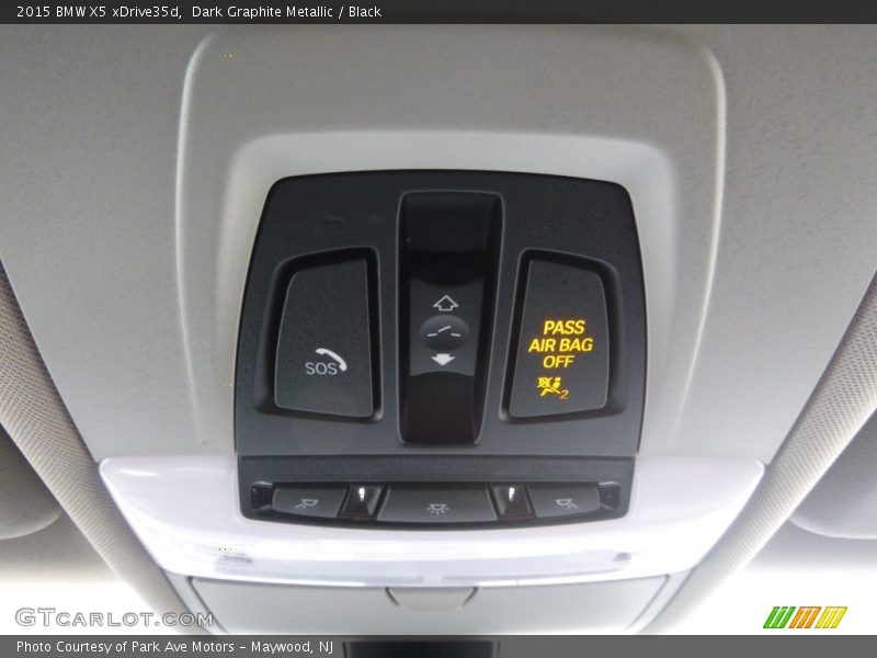 Dark Graphite Metallic / Black 2015 BMW X5 xDrive35d
