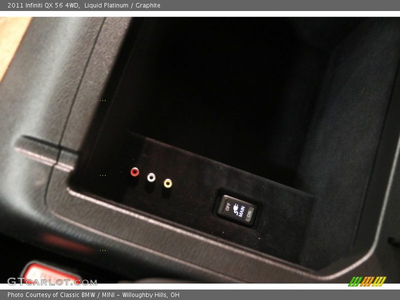 Liquid Platinum / Graphite 2011 Infiniti QX 56 4WD