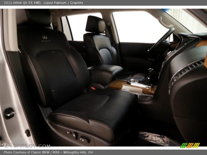 Liquid Platinum / Graphite 2011 Infiniti QX 56 4WD