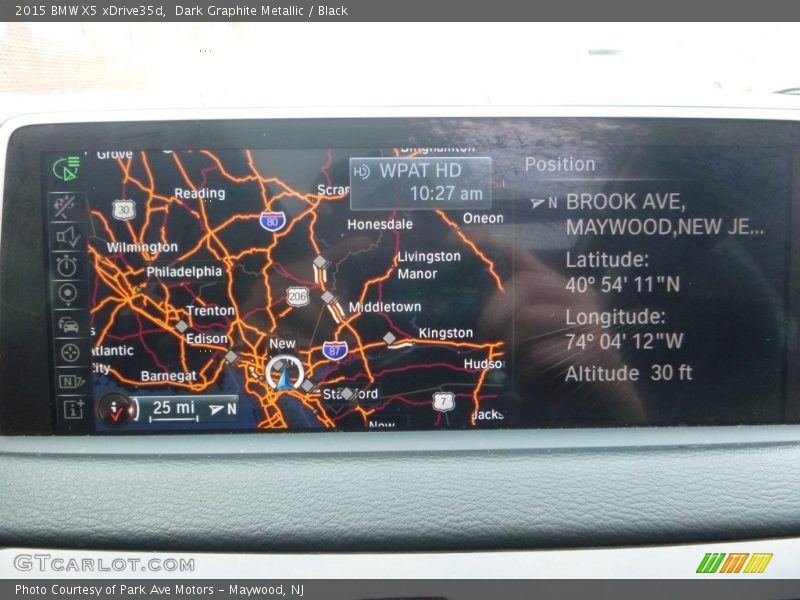 Dark Graphite Metallic / Black 2015 BMW X5 xDrive35d