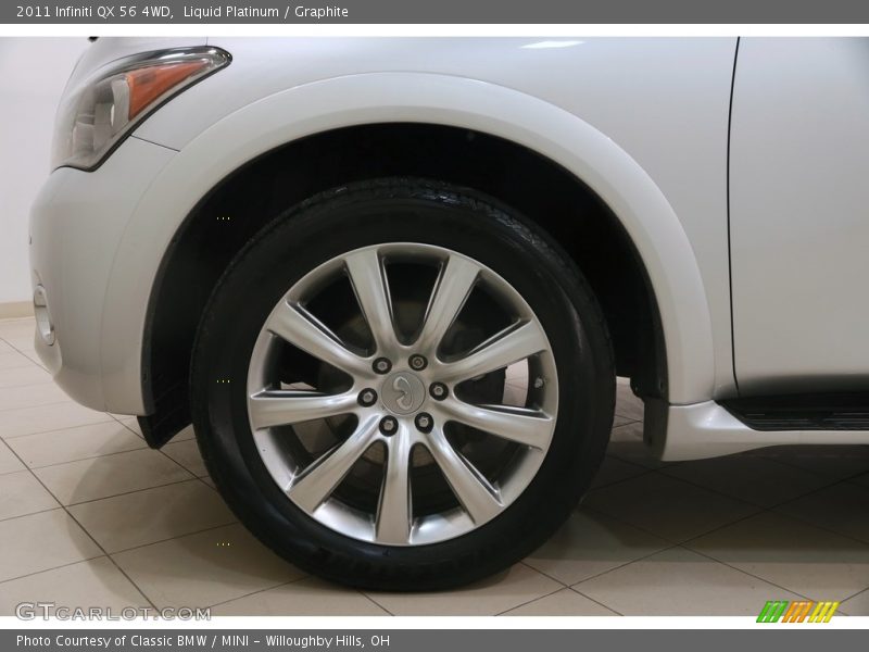 Liquid Platinum / Graphite 2011 Infiniti QX 56 4WD