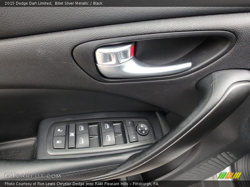 Billet Silver Metallic / Black 2015 Dodge Dart Limited