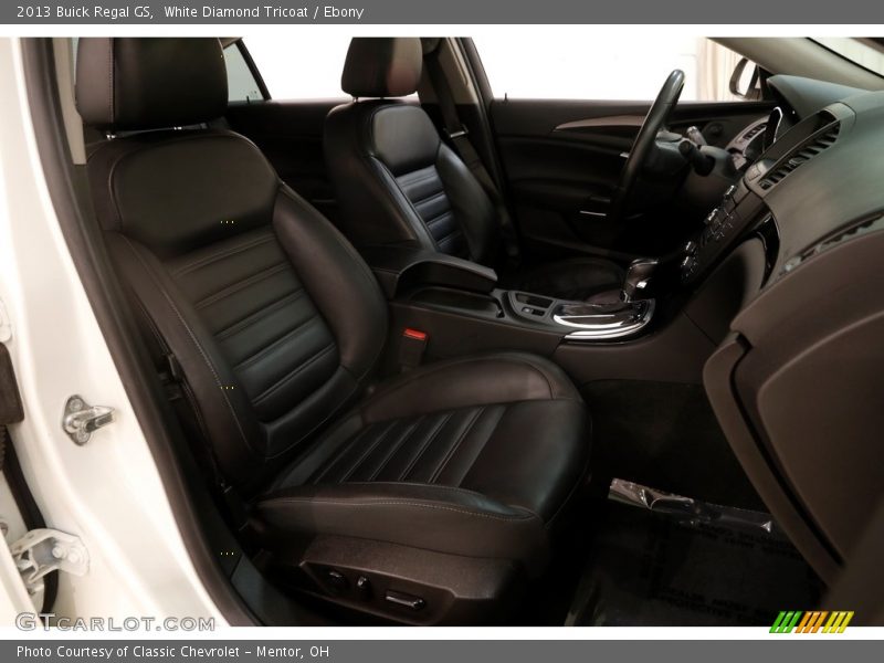 White Diamond Tricoat / Ebony 2013 Buick Regal GS