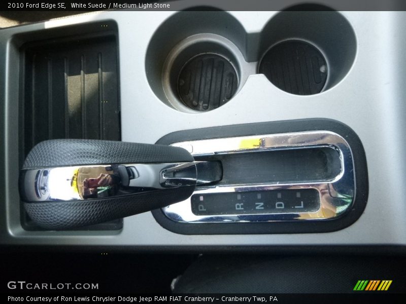 White Suede / Medium Light Stone 2010 Ford Edge SE