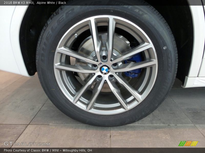 Alpine White / Black 2018 BMW X3 M40i