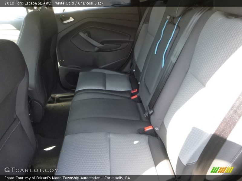 White Gold / Charcoal Black 2018 Ford Escape SE 4WD