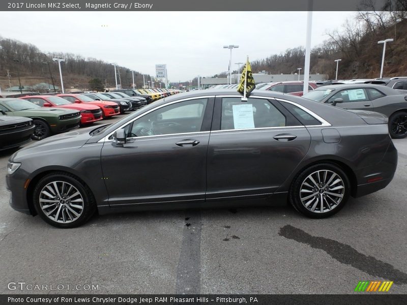 Magnetic Gray / Ebony 2017 Lincoln MKZ Select