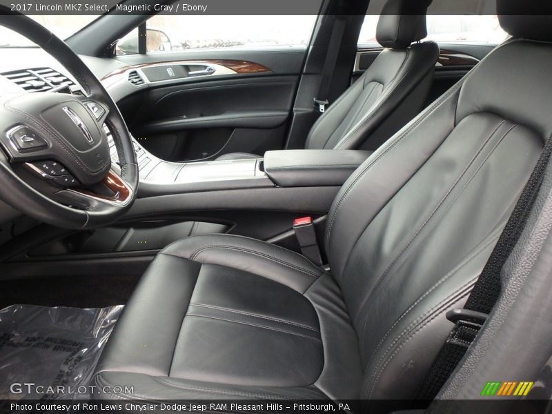 Magnetic Gray / Ebony 2017 Lincoln MKZ Select
