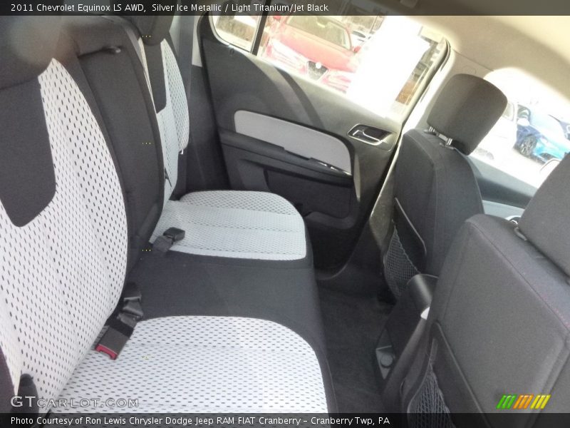 Silver Ice Metallic / Light Titanium/Jet Black 2011 Chevrolet Equinox LS AWD
