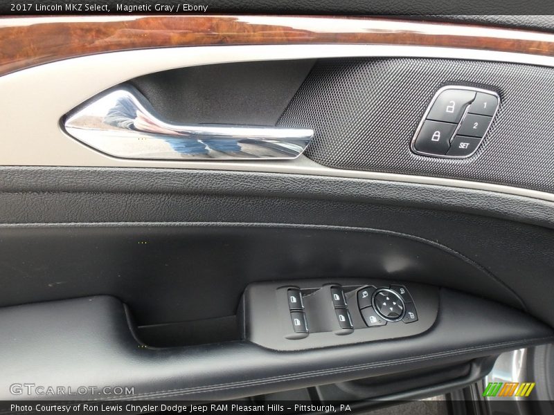 Magnetic Gray / Ebony 2017 Lincoln MKZ Select
