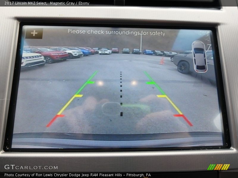 Magnetic Gray / Ebony 2017 Lincoln MKZ Select