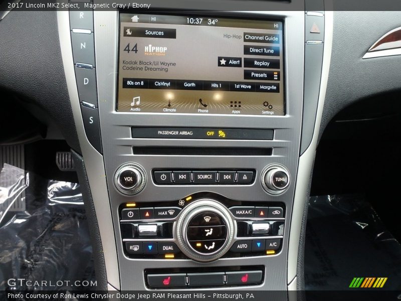 Magnetic Gray / Ebony 2017 Lincoln MKZ Select