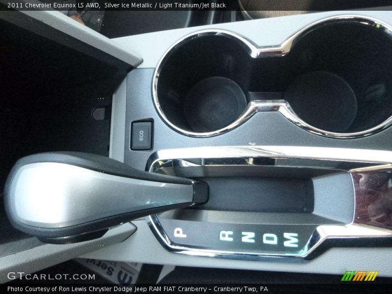 Silver Ice Metallic / Light Titanium/Jet Black 2011 Chevrolet Equinox LS AWD