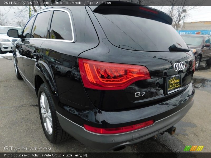 Orca Black Metallic / Espresso Brown 2011 Audi Q7 3.0 TFSI quattro