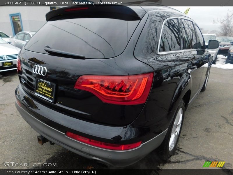Orca Black Metallic / Espresso Brown 2011 Audi Q7 3.0 TFSI quattro