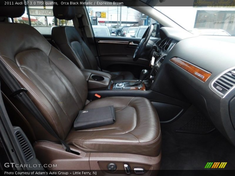 Orca Black Metallic / Espresso Brown 2011 Audi Q7 3.0 TFSI quattro