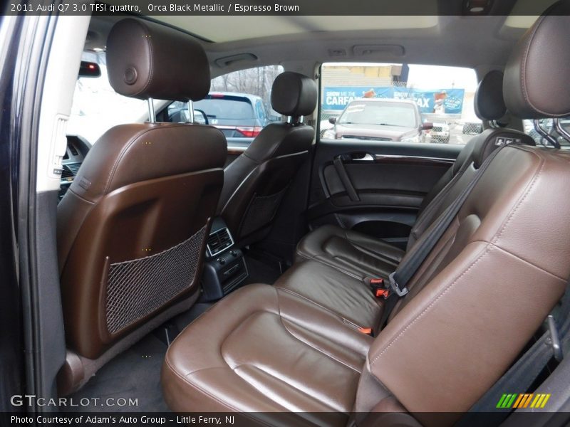 Orca Black Metallic / Espresso Brown 2011 Audi Q7 3.0 TFSI quattro