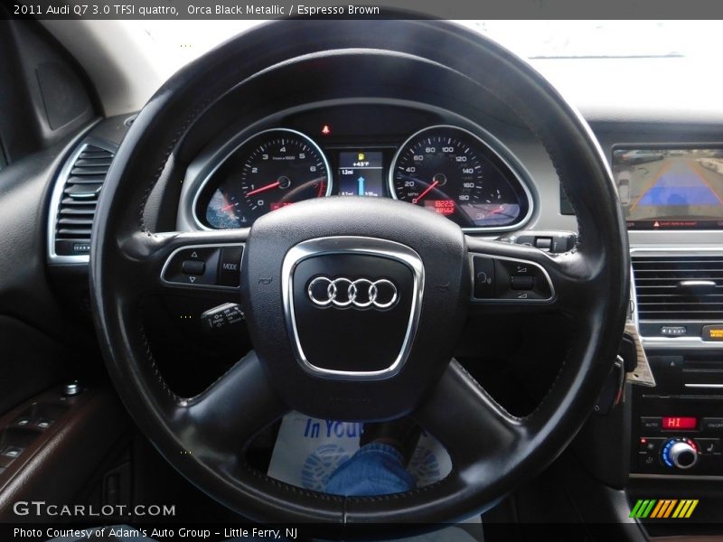 Orca Black Metallic / Espresso Brown 2011 Audi Q7 3.0 TFSI quattro