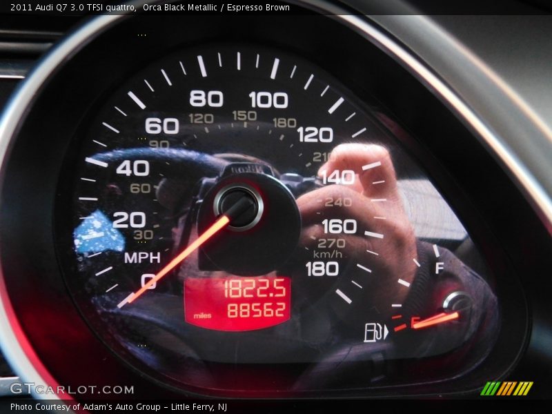 Orca Black Metallic / Espresso Brown 2011 Audi Q7 3.0 TFSI quattro