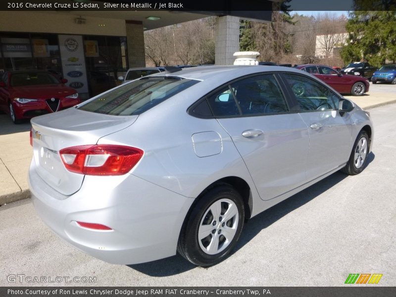 Silver Ice Metallic / Jet Black 2016 Chevrolet Cruze LS Sedan