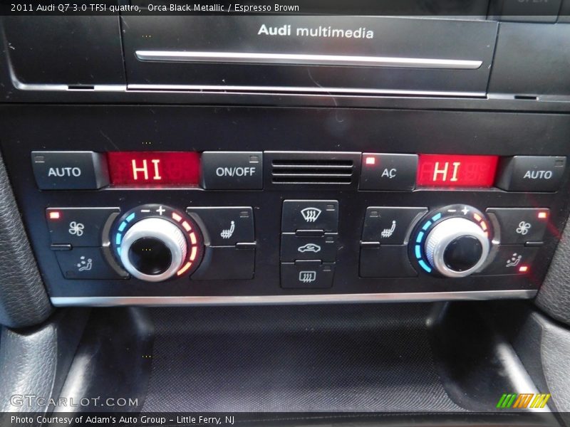Orca Black Metallic / Espresso Brown 2011 Audi Q7 3.0 TFSI quattro