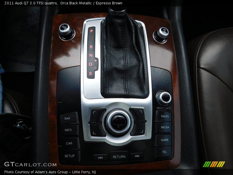 Orca Black Metallic / Espresso Brown 2011 Audi Q7 3.0 TFSI quattro