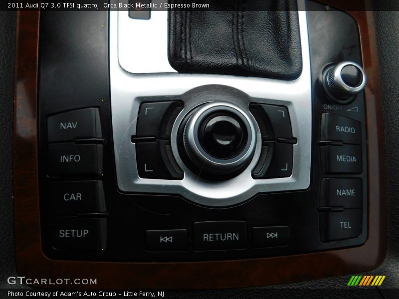 Orca Black Metallic / Espresso Brown 2011 Audi Q7 3.0 TFSI quattro