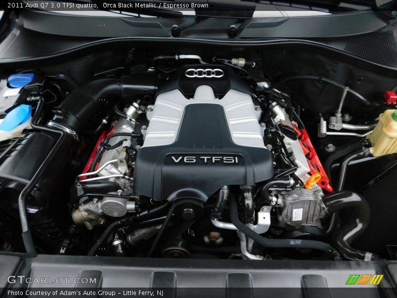 Orca Black Metallic / Espresso Brown 2011 Audi Q7 3.0 TFSI quattro